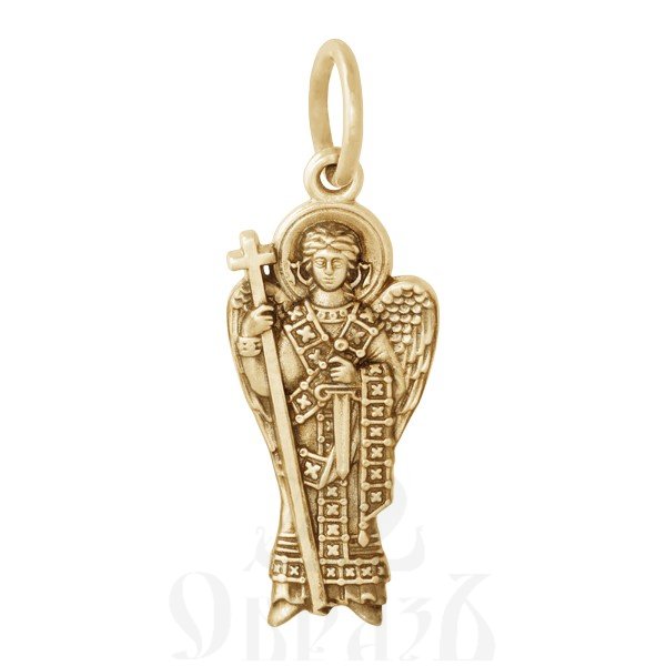 образок «мой ангел», золото 585 проба желтое (арт. 202.549)